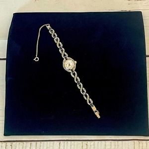 Elegant marcasite watch with vintage charm